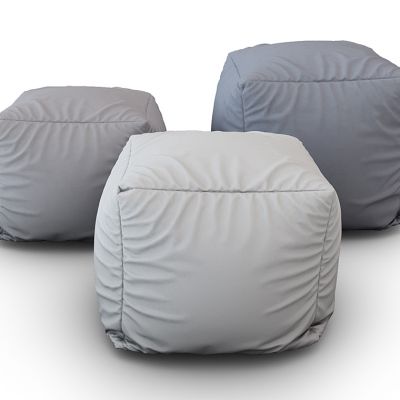 现代懒人沙发布墩