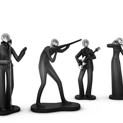 体育运动人物雕塑摆件