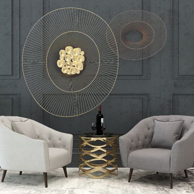 美式简欧单人沙发