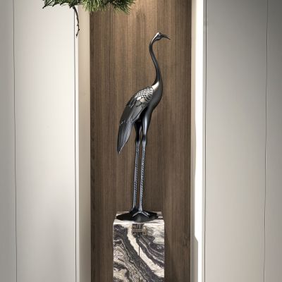 新中式室内雕塑装置