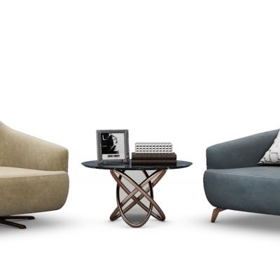 后现代单人沙发