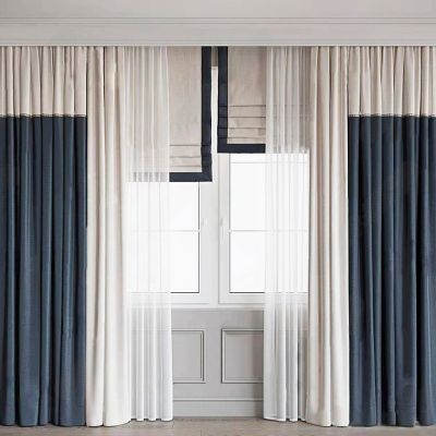 现代窗帘 