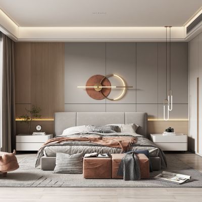 现代卧室