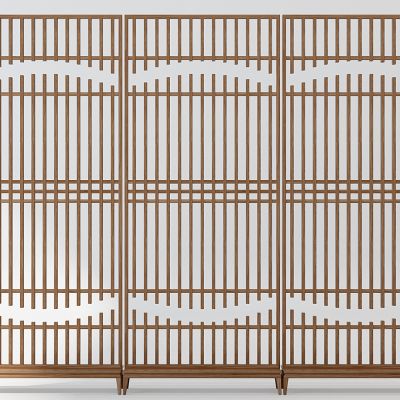 新中式屏风组合