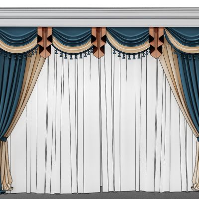 古典布艺窗帘