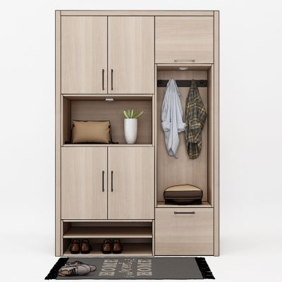 现代衣柜鞋柜