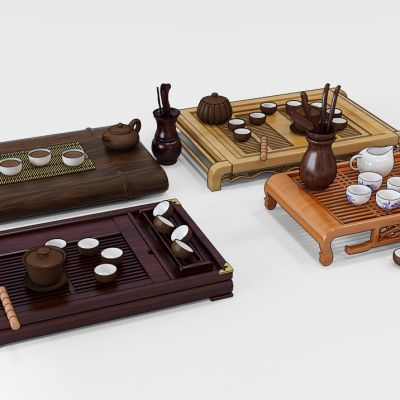 新中式茶台茶具组合