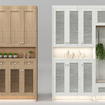 欧式门厅鞋柜储物柜子