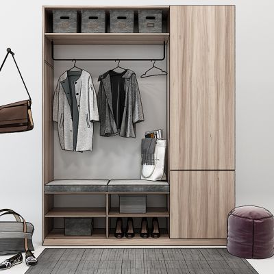 现代鞋柜储物柜