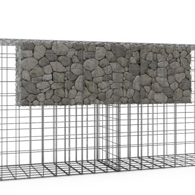 高精度石头墙体铁丝网