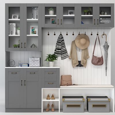 欧式鞋柜储物柜