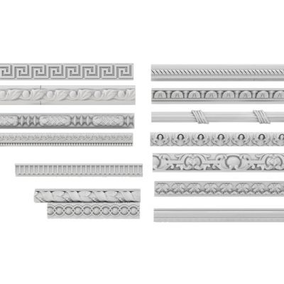 欧式雕花线条角线