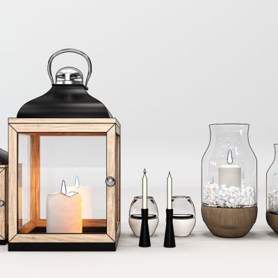 现代烛台摆件落地灯