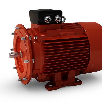 现代红色发动机