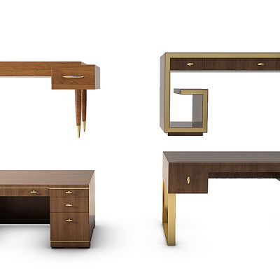 新中式书桌写字台