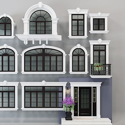 欧式外立面门窗