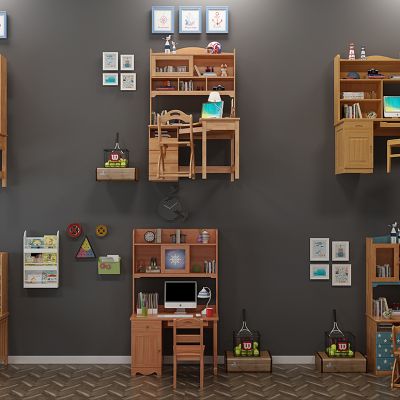 现代儿童书桌椅写字台