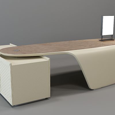 现代班台老板台办公桌桌