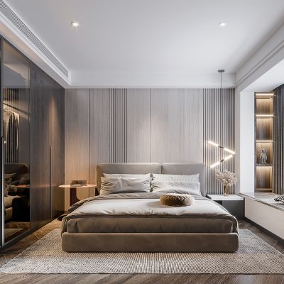 现代卧室