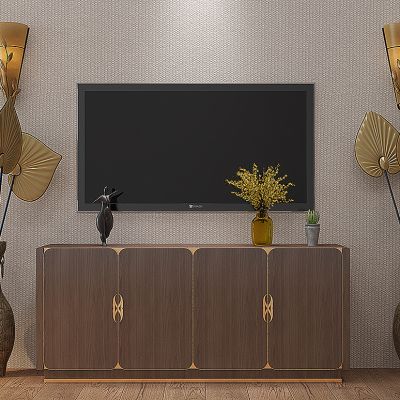 泰式电视柜装饰品组合