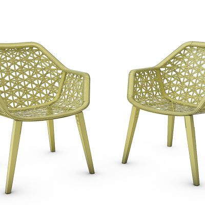 单椅子户外椅子藤椅组合