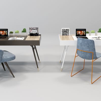 北欧书桌椅组合