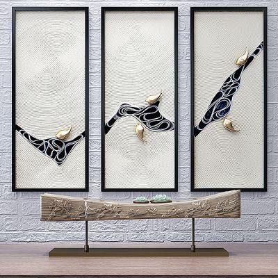 中式]装饰画摆件装饰品组合