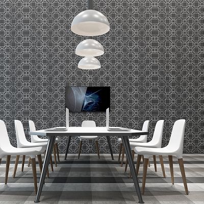 现代餐桌椅组合