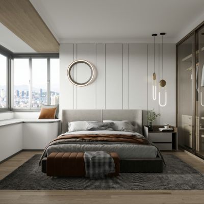 现代卧室