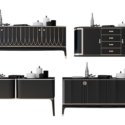 现代餐边柜装饰柜电视柜