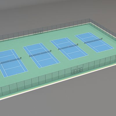 体育器材羽毛球场