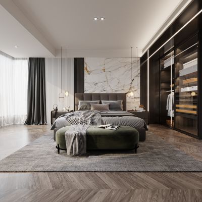 现代卧室