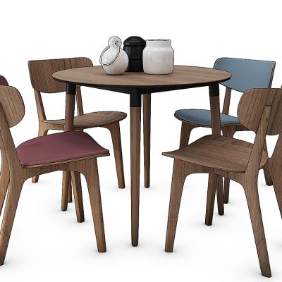 北欧餐桌椅组合