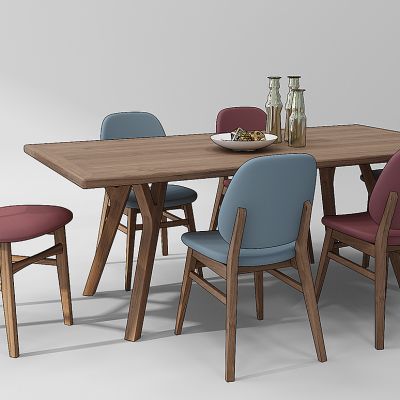 北欧餐桌椅组合
