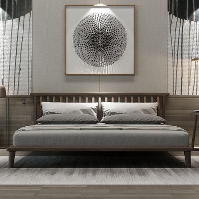 新中式床头柜吊灯