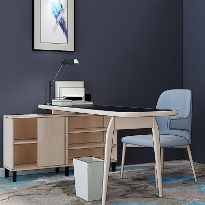 北欧书桌椅组合