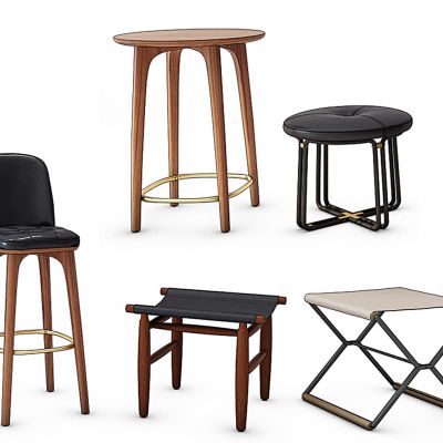 北欧吧椅凳子组合