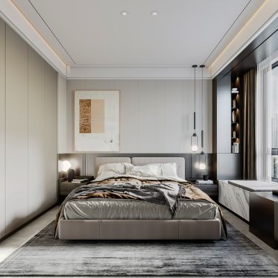 现代卧室