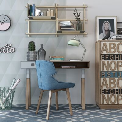 北欧书桌椅