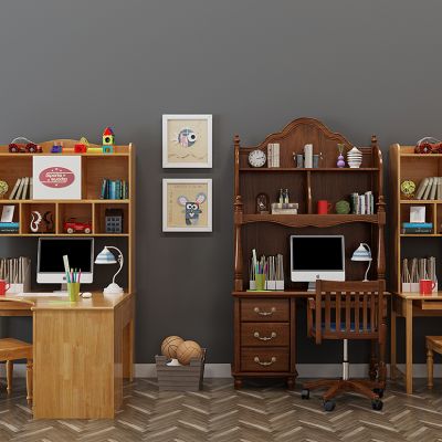 欧式书桌椅写字台