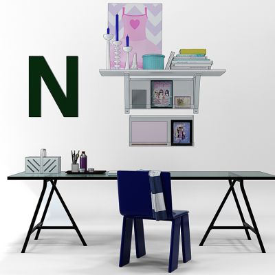 现代儿童书桌椅写字台