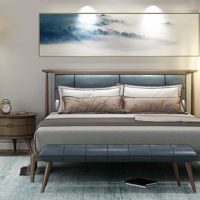 新中式床床头柜3D模型