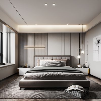 现代卧室