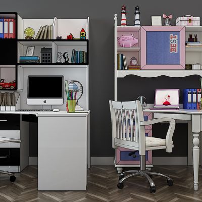 欧式书桌椅写字台