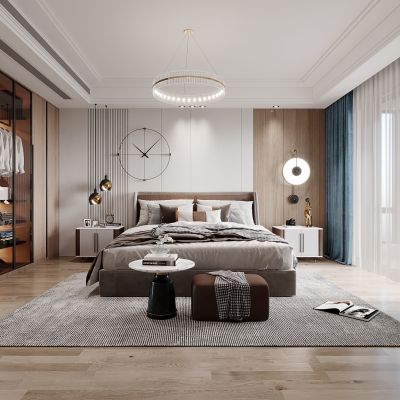 现代卧室