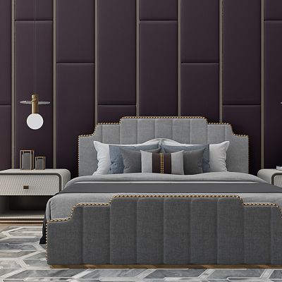 现代轻奢床床头柜