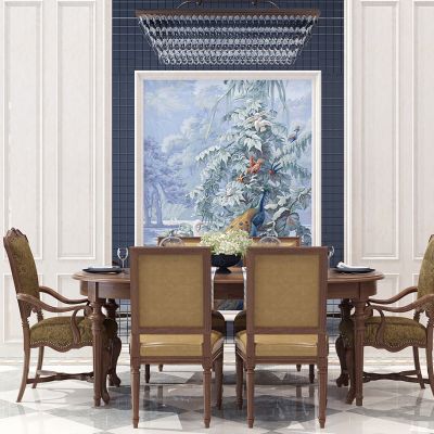 古典餐桌椅组合