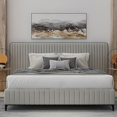 新中式床床头柜