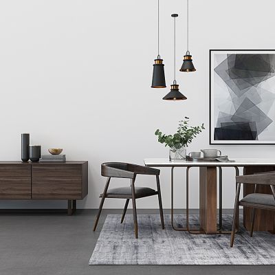 北欧桌椅电视柜