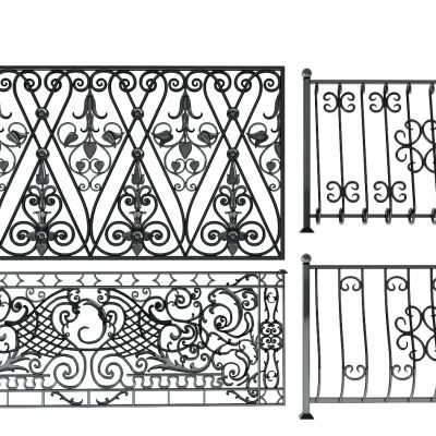 铁艺雕花护栏